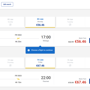 Kaunas Malaga birželį 2024 m. tik €123,92 (11n.)