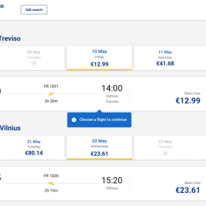 Vilnius Venecija 2024 m. gegužės mėn. tik €36,60 (12n.)