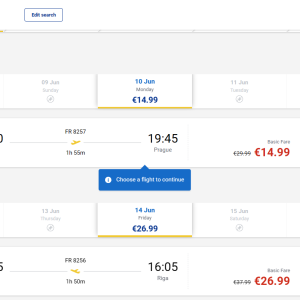 Ryga Praha 2024 m. birželio mėn. tik €41,98 (4n.)