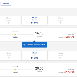 Kaunas Burgasas 2024 m. birželio mėn. tik €63,99 (12n.)