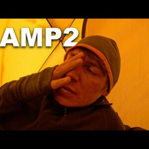 Link Camp2 (7700m). Tado sprendimas. Antra diena