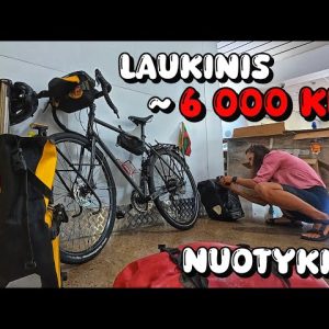 Skrendu į Australiją, kirsiu žemyną dviračiu