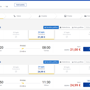 Vilnius Turinas 2025 m. lapkričio mėn. tik €45,99 (3n.)