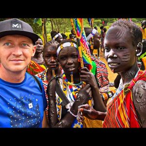 Beautiful African Tribe Where Virgin Girls Are Scarified