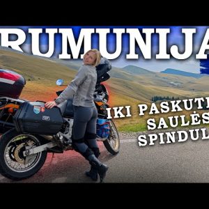 Motociklais po Rumuniją: kalnai ir paslaptingi keliai – iki paskutinio saulės spindulio (6 serija)