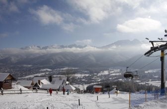 mountains, nature, sky, ski, zakopane, tatry, winter