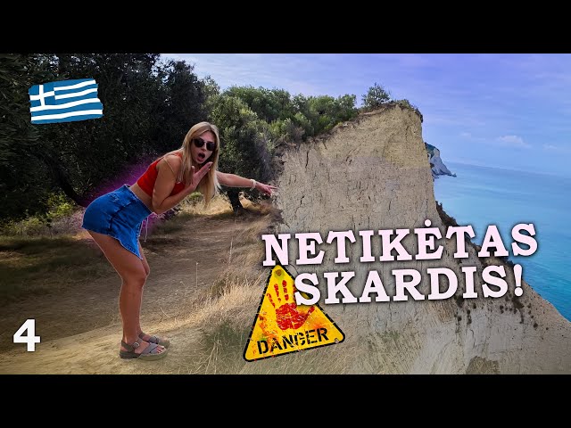Likom be žado! Įspūdingas Korfu skardis ir apleistas Old Peritheia kaimas – 4 serija