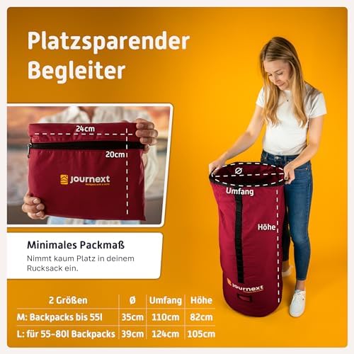 Journext 2in1 apsauginis kuprinės uždangalas - Image 4
