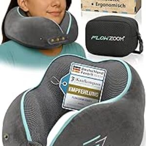 FLOWZOOM Comfy kelioninė kaklo pagalvė