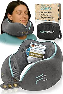 FLOWZOOM Comfy kelioninė kaklo pagalvė