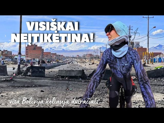 Vaizdai kaip po KARO.. ir ar pavyko pasiekti sostinę? / Bolivija