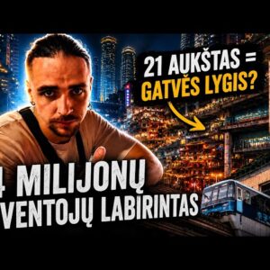 Pasiklydau 8D mieste: Čia nebesupranti, kuriame aukšte esi!